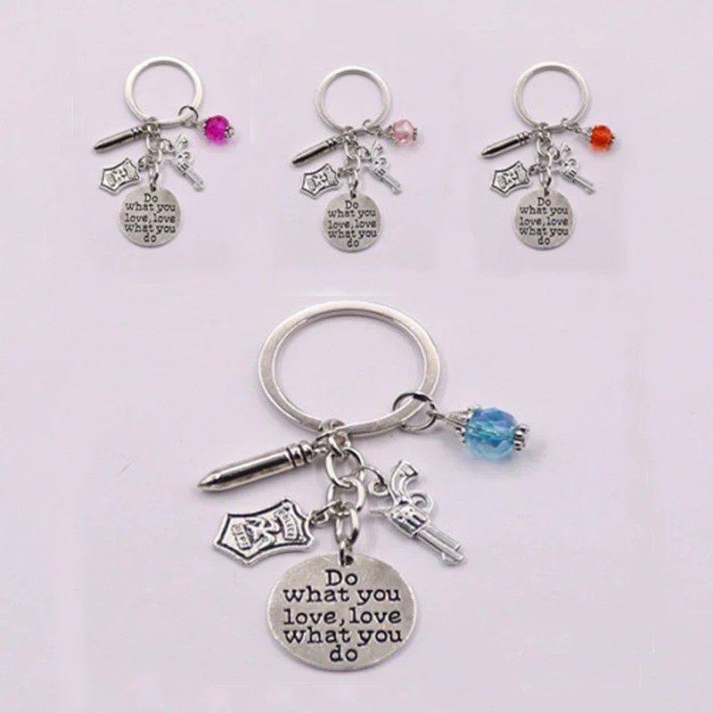 Винтажный полицейский значок 1 шт. брелок для изготовления металлического