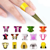 mobray nail art tools nail forms extension acrylic building form guide for nail extension stencil manicure tools