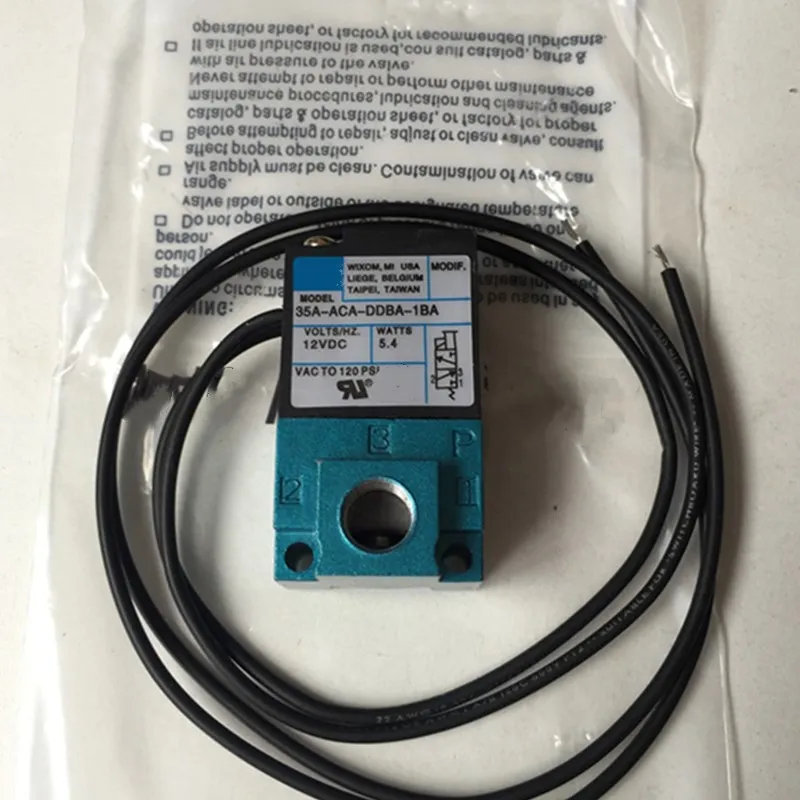 

High quality 12v 120PSI MAC 3 Port Electronic Boost Control Solenoid Valve 35A-ACA-DDBA-1BA 5.4W