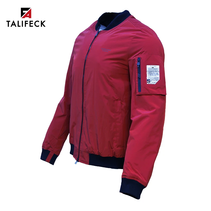 2022 Men Bomber Jacket Spring Men Jacket Autumn Cotton Padded Coat Fashion Jackets Windbreaker Men Coats Hooded Men Clothing