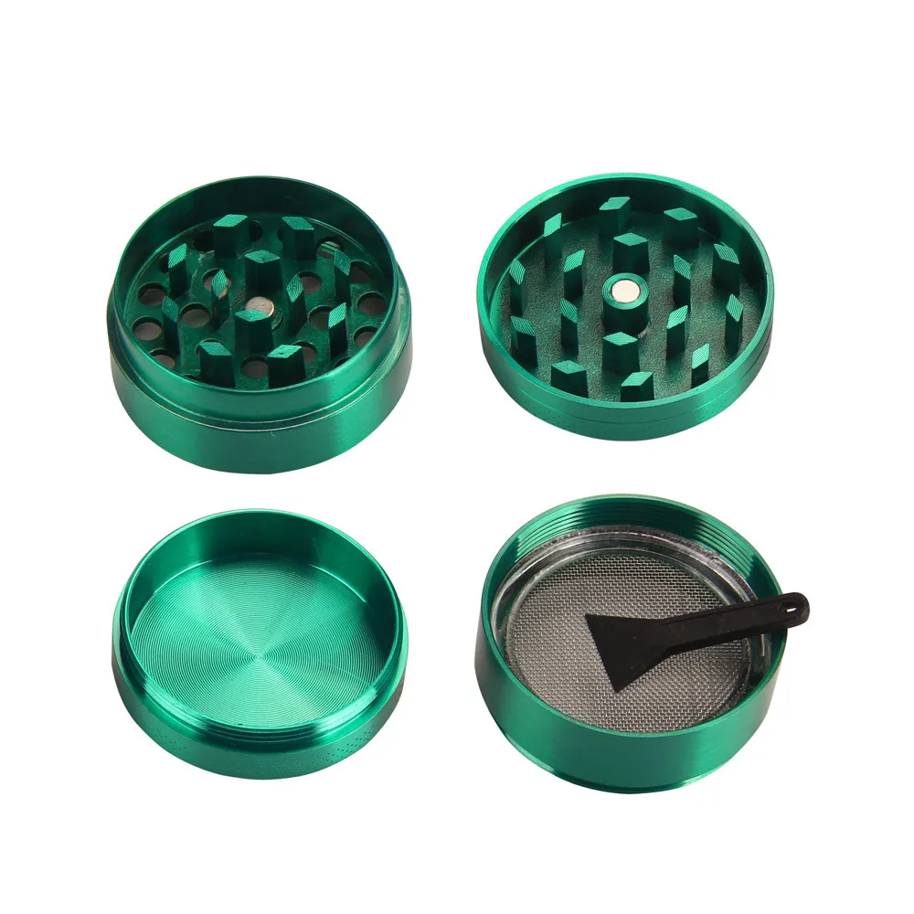 High Quality 40MM New 4-layer Aluminum Herbal Herb Tobacco Grinder Smoke Grinders H5 | Дом и сад