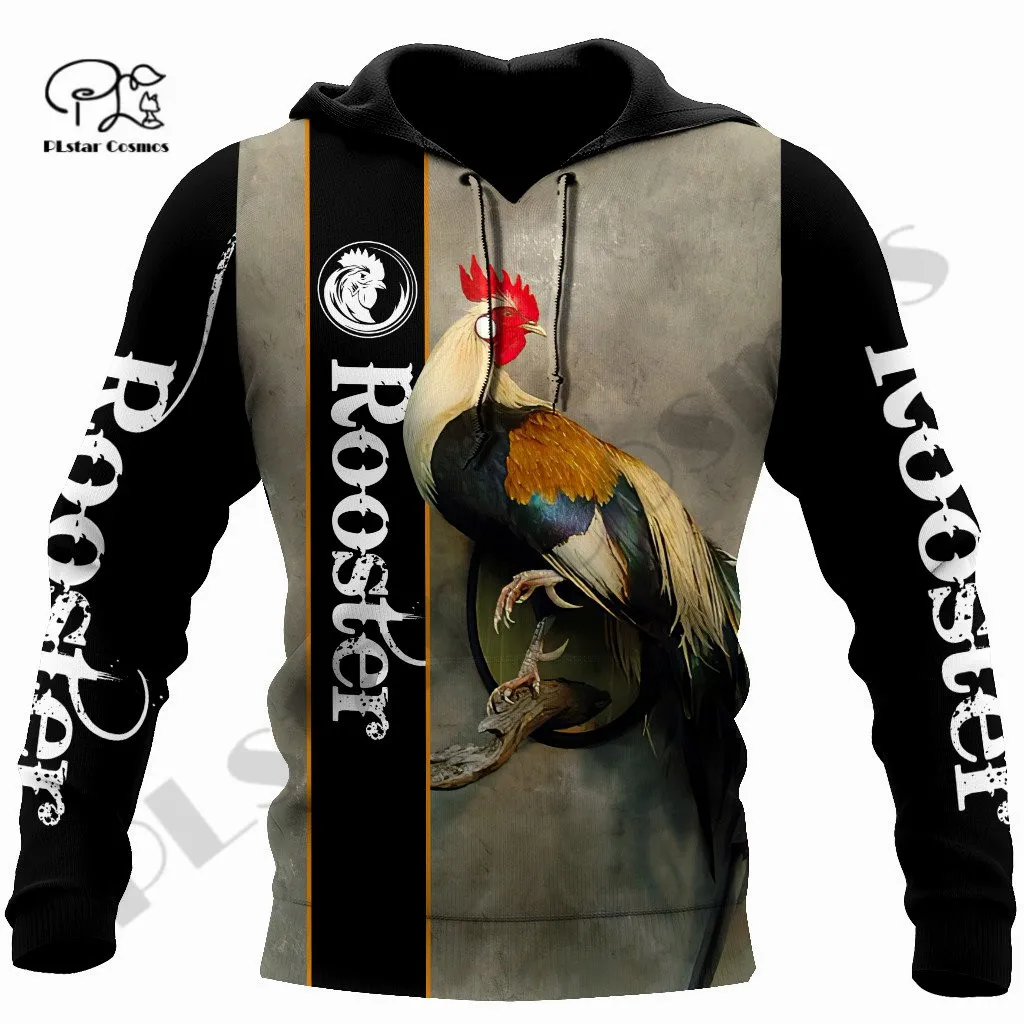 

PLstar Cosmos 3Dprinted Newest Rooster Animal Art Harajuku Streetwear Unique Funny Unisex Casual Sport Hoodies/Sweatshirt/Zip -2