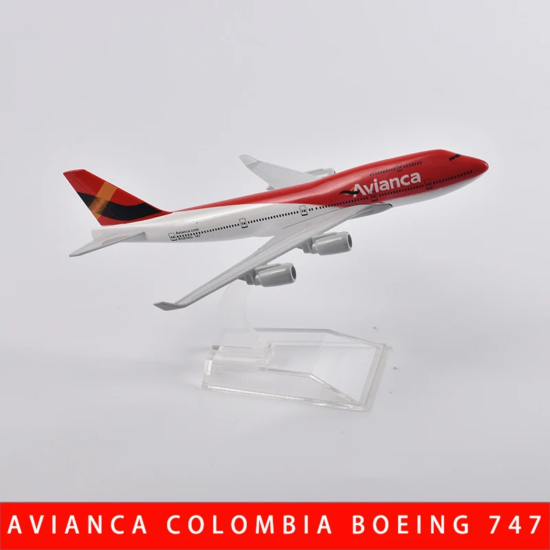 JASON TUTU 16 см Авианка Боинг 747 модель самолета Модель Отлитый металлический масштаб