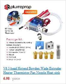 1 шт. Алюминиевый мини Радиатор M6 резьба горло DIY Hotend для 3D Reprap части принтера J-head экструдер