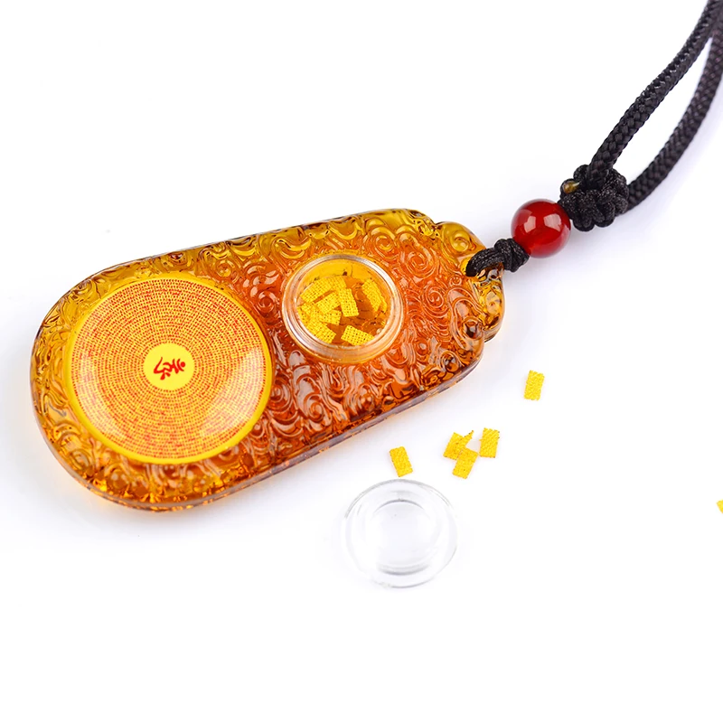 1 шт. талисман безопасность деньги удача Амулет зеленый Тара Будда кулон ожерелье