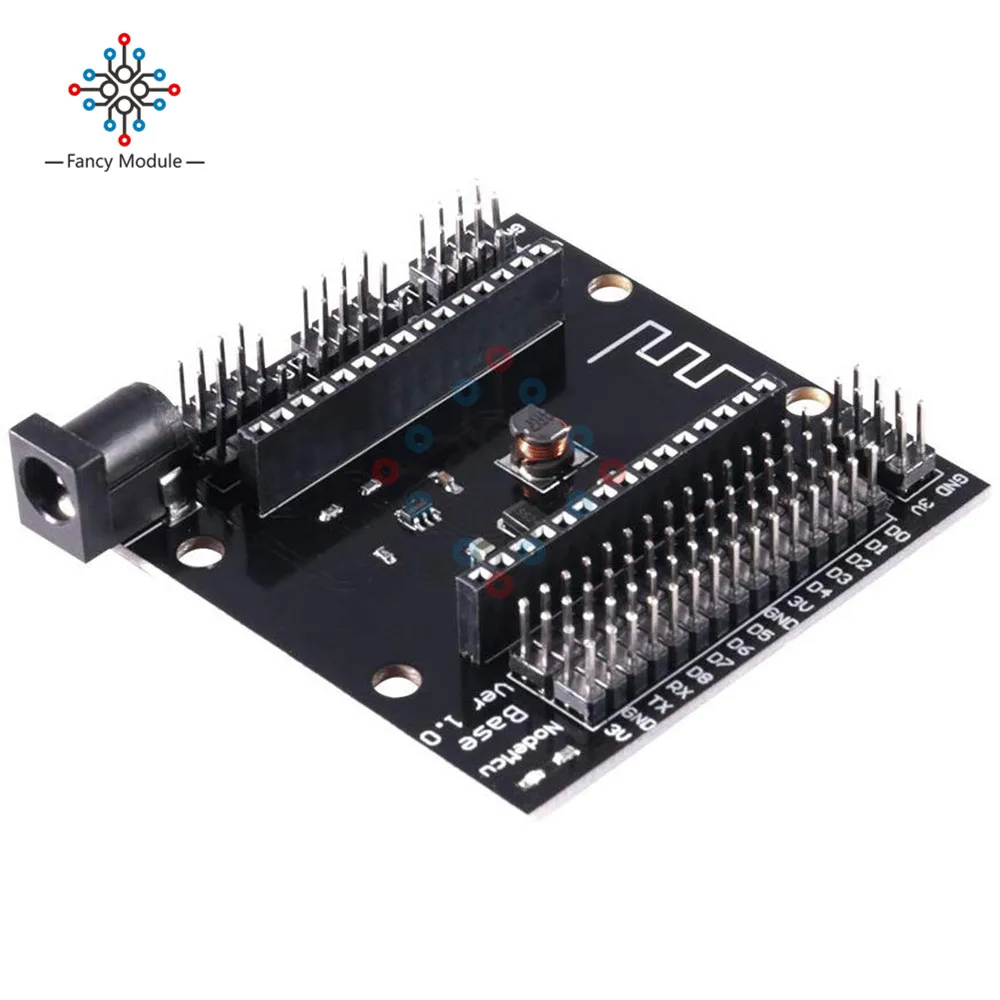 Diymore NodeMcu базовый модуль 5 5x2 1 мм DC Блок питания для V3 ESP8266 ESP-12E CH340G wifi Arduino IoT |