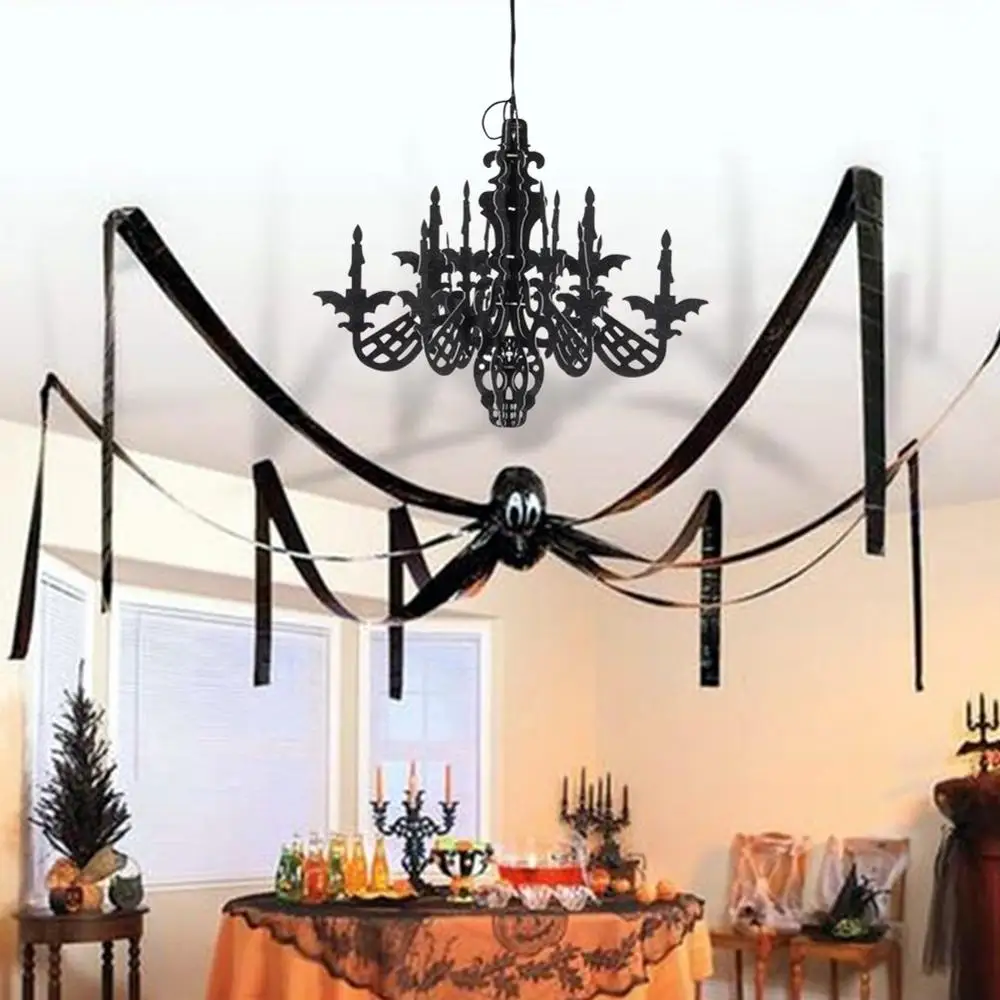 1 шт. DIY украшения на хэлоуин популярный товар для дома блестящие черные жуткий