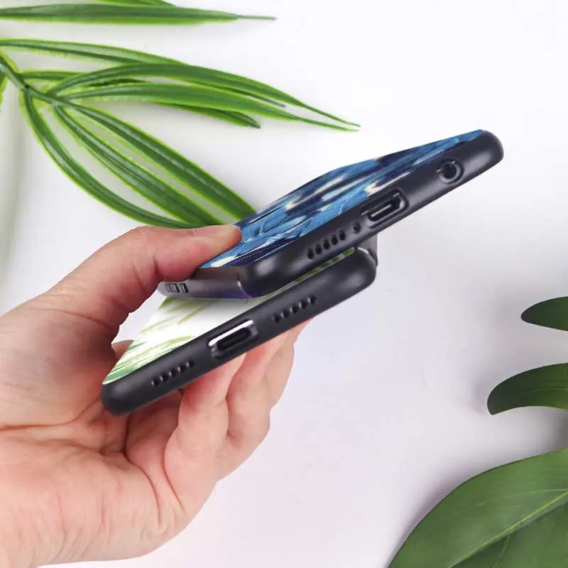 Для huawei mate 30 pro p20 p30 lite 20 Мягкий силиконовый чехол для телефона с листьями дерева |