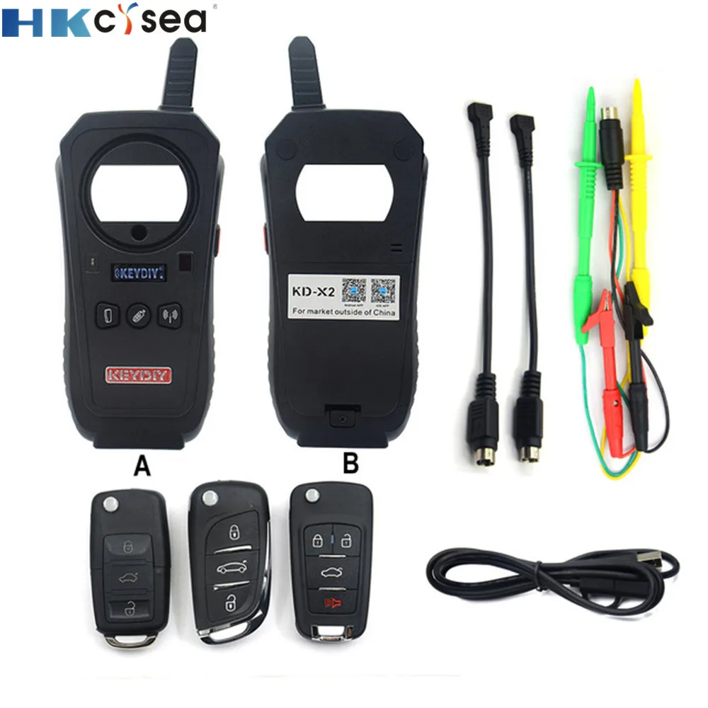 HKCYSEA KEYDIY KD X2 Автомобильный ключ для гаражной двери дистанционный kd x2