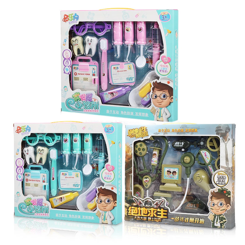 Kids Toys High-quality Lightweight Non-toxic Safe for to Play Doctor Kits Dentist Pretend PlaySet Role | Игрушки и хобби