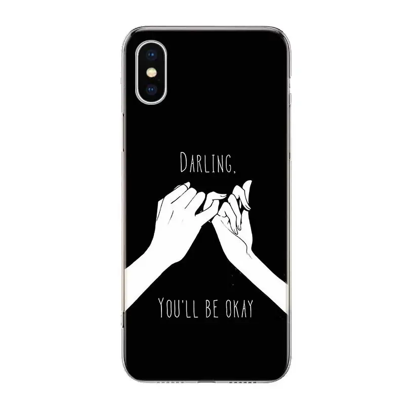 TW116-9 Dont Touch My Phone Чехол для телефона для iPhone 11 Pro 7 6X8 6S Plus XS MAX+ XR 5S SE 10 Ten Art TPU Coque Capa Shell - Цвет: TW116-9