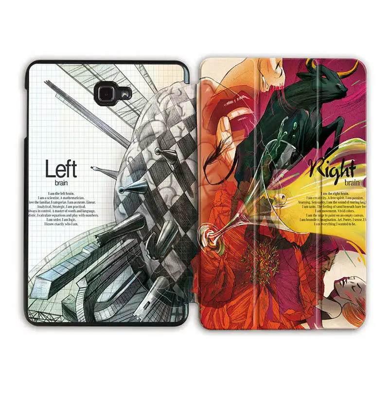 MTT мультяшный чехол с граффити для samsung Galaxy Tab A A6, 10,1 дюймов, SM-T580, T585, тонкий откидной Чехол из искусственной кожи с подставкой, чехол для планшета - Цвет: SS14