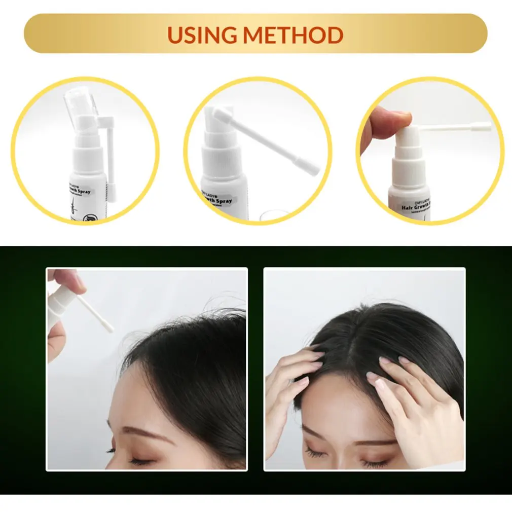 

Anti Hair Loss Hair Growth Spray Essential Oil Liquid For Men Women Dry Hair Regeneration Repair Hair Loss Products