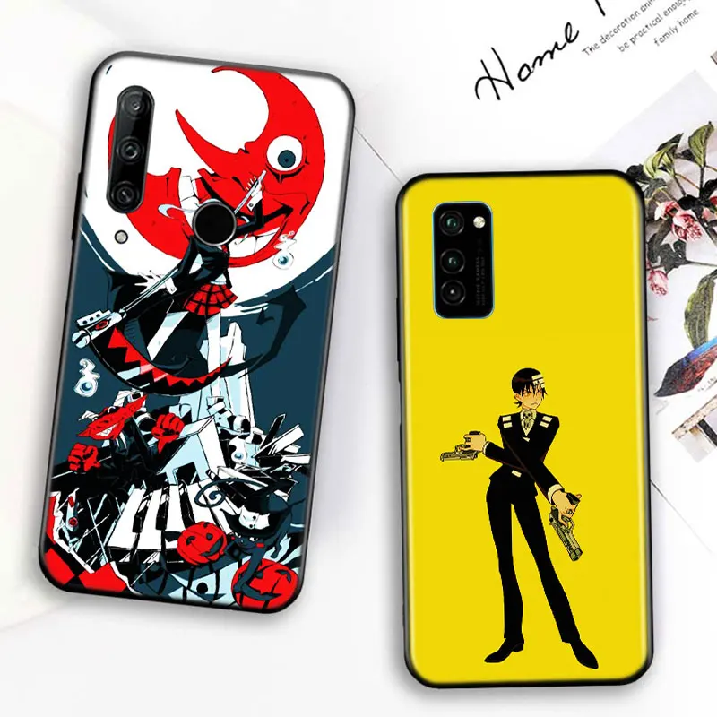 

Silicone Cover SOUL EATER Anime For Huawei Honor 7C 7A 7S 8 8A 8X 8C 8S 2019 2020 9 lite 9X Pro Black Phone Case