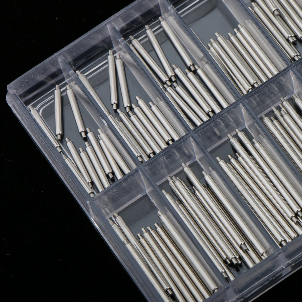 360Pcs Stainless Steel Watch Band Spring Bar Removal Tool Pin 1.5/1.8mm Dia | Наручные часы