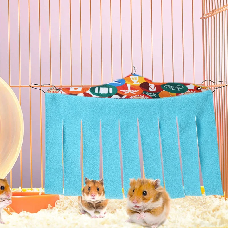 Лента с кисточками ПЭТ тент укрытие Гвинея свинка хомяк Ежик гамак Шторы мелких