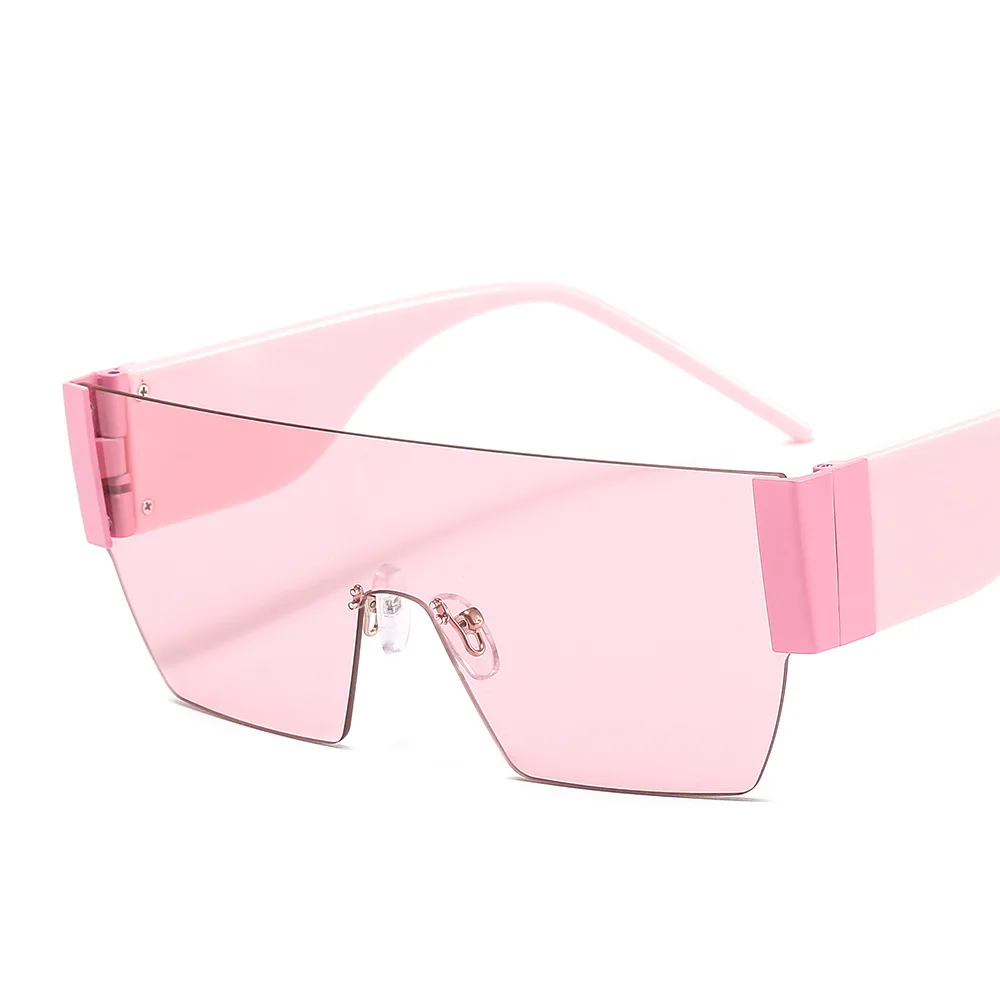 

Бесплатная доставка Новые цельные безрамочные солнцезащитные очки 8092 Футляр индивидуальные Универсальные мужские и женские модные солнце...