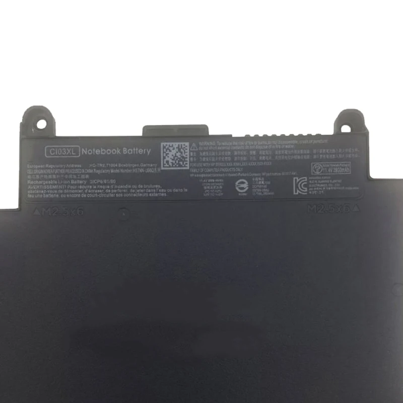 Аккумулятор CI03XL для ноутбука HP ProBook 640 645 650 655 G2 серия 801554 801517-001 CI03048XL -231 Новая