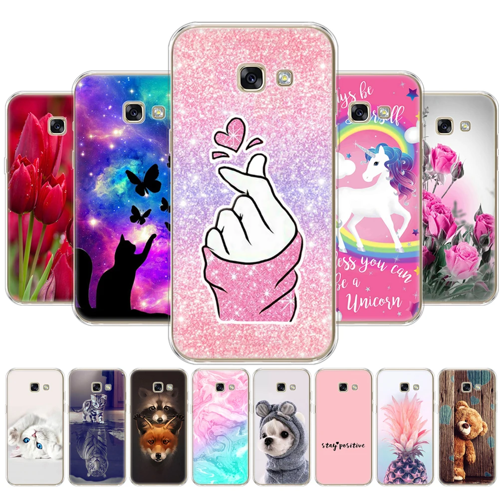 For Samsung Galaxy A3 2017 Case A320 A320F Silicon Soft TPU Back Phone Cover FOR Samsung A3 2017 Case Bumper Protective Coque