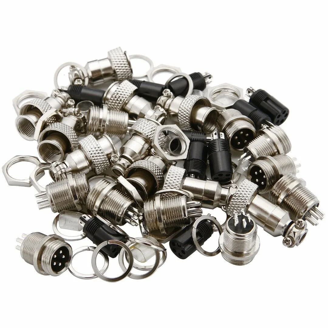 

Винт авиации розетка инструмент, 10 шт./набор, 300V 5A разъем GX12 2/3/4/5/6Pin