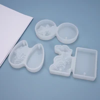 transparent silicone mould dried flower resin decorative craft diy splice island mountain mold epoxy resin molds for jewelry