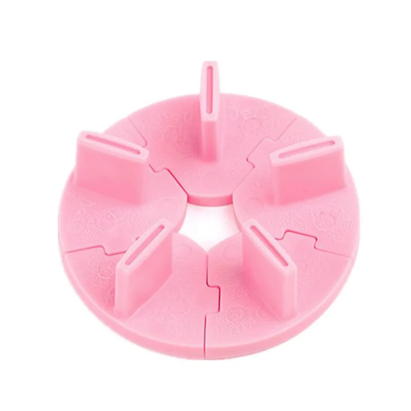 Подставка для практики маникюра Addfavor 5 шт. со съемной обучающей рамкой накладные