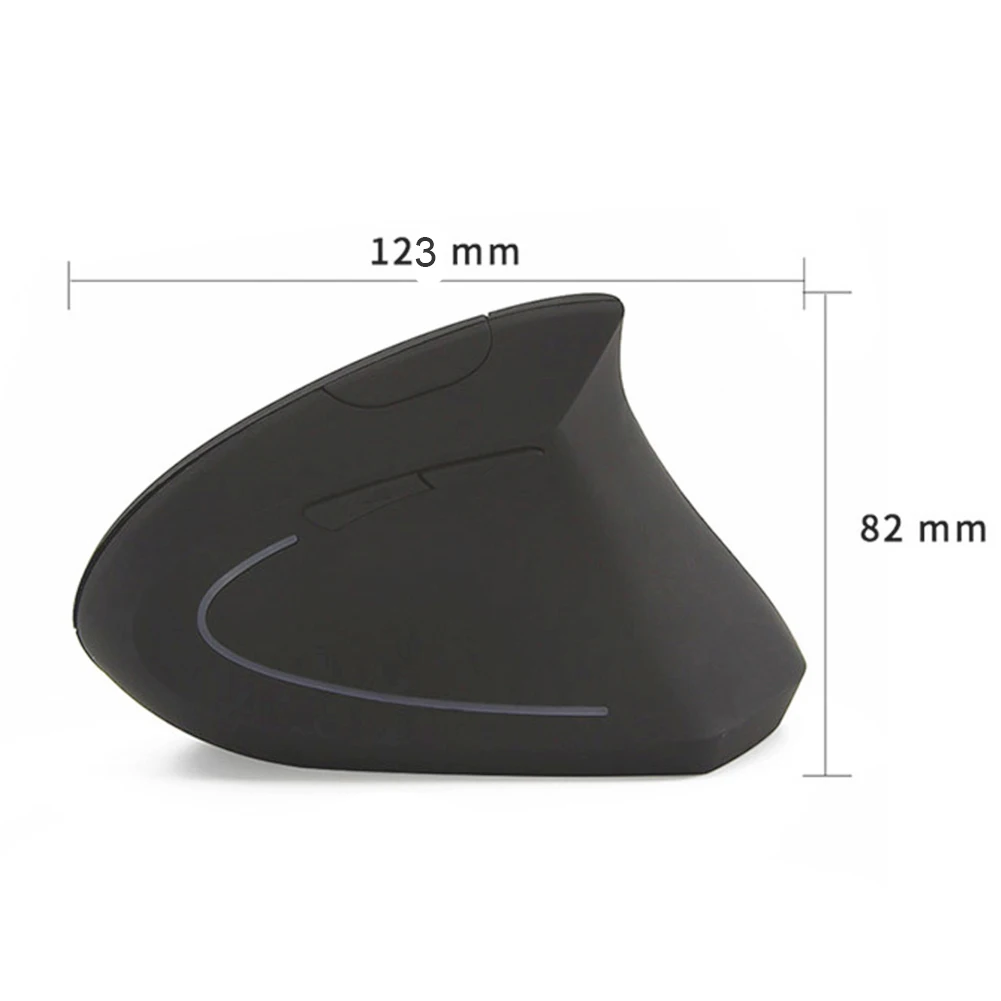 2,4G Bluetooth бесшумный офисный игровой Эргономичный usb зарядка ПК мыши для ноутбука беспроводной компьютер Удобная 5D Вертикальная мышь