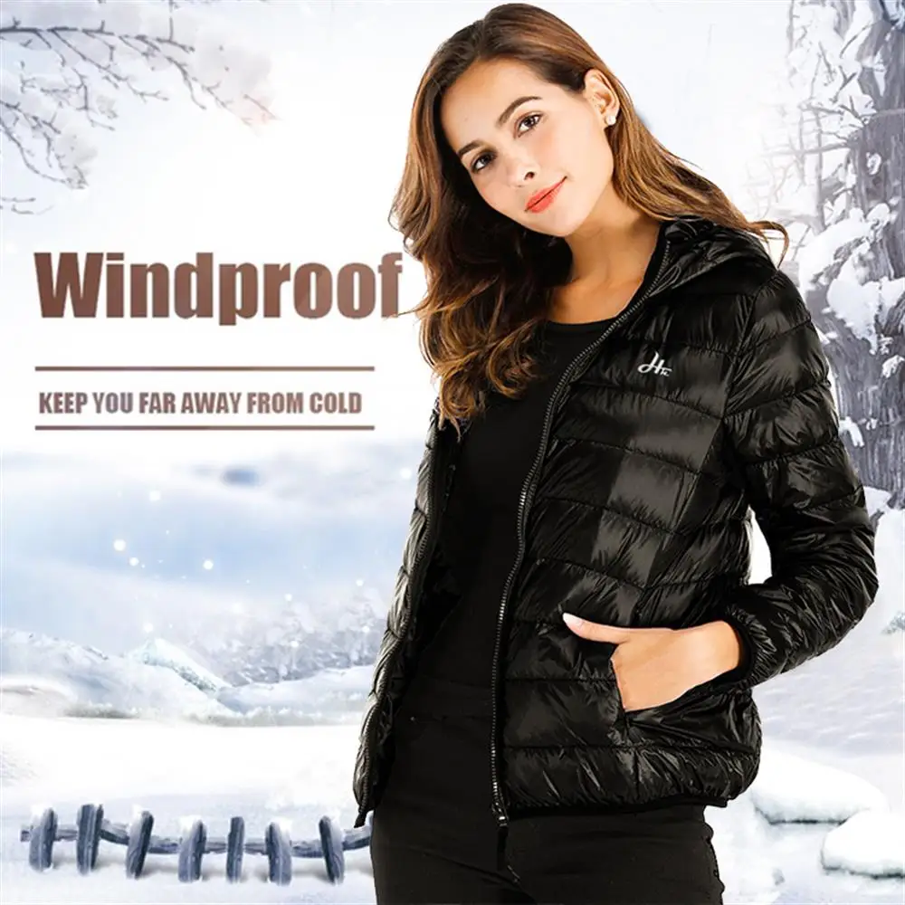 Women Jacket Short Down Outwear 2019 Spring Autumn Female Winter Coat Cotton Padded Warm | Женская одежда