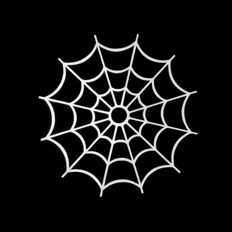 

Hot Creative Car Stickers Cartoon Fashion Spider Web Cobweb Die Cut Vinyl Decal Decoration Accessories PVC 13cm X 13cm