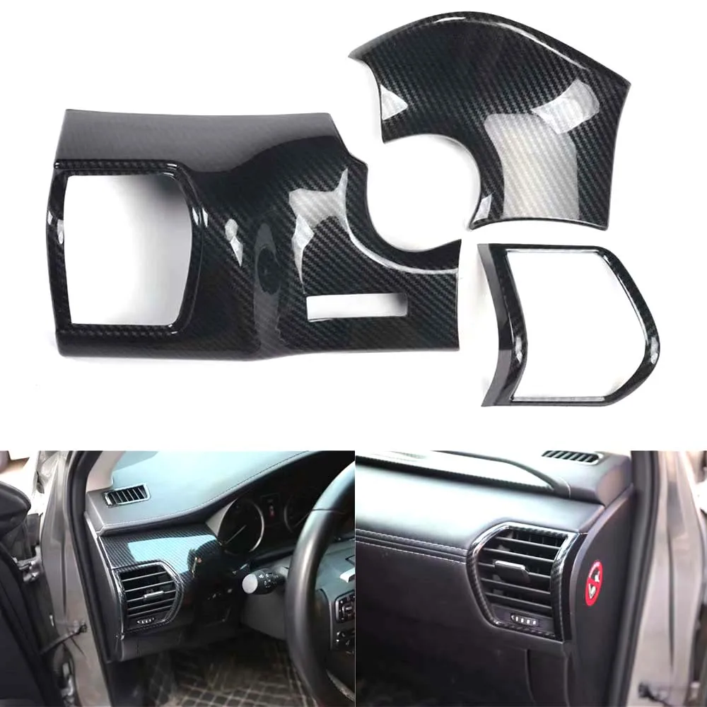 3 шт./компл. Приборная панель автомобиля боковое вентиляционное отверстие