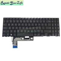 ux563 replacement keyboards uk gb ui us english backlit keyboard for asus zenbook flip 15 ux563f ux563fd q547fd a41us12 560aus00