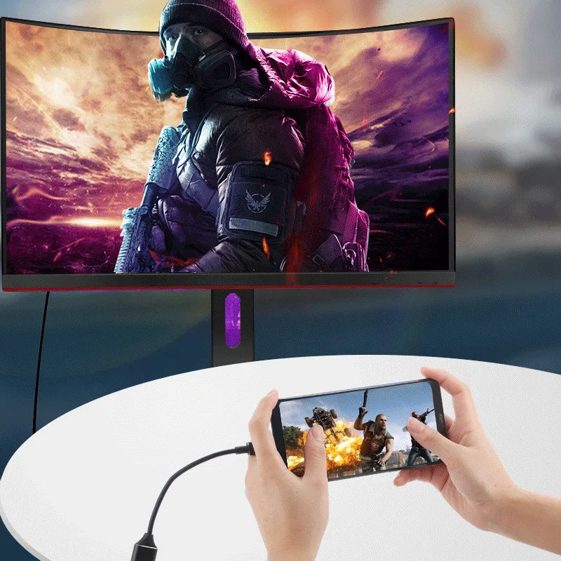 1080P эффект мини HDMI к кабель высокоскоростной адаптер с позолоченным штекером для