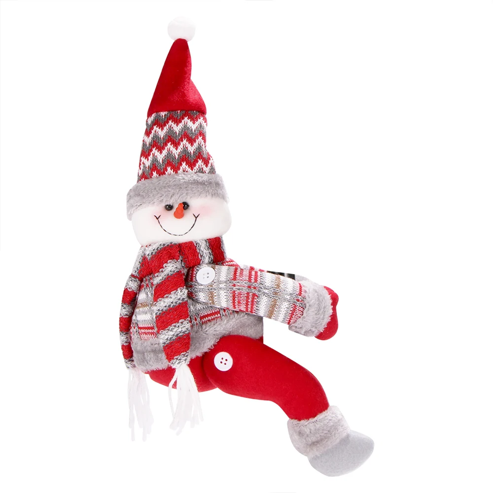 Рождественское украшение занавеска с пряжкой мультяшное для отеля ресторана