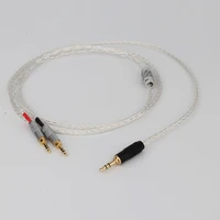 cable with 3 5mm stereo plug to dual 2 5mm male compatible with hifiman he400s he 400i he 400i dual 2 5mm version he560
