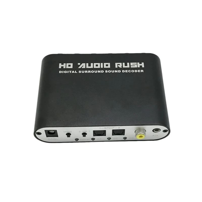3 5 AUX коаксиальный цифро аналоговый преобразователь 6 RCA HD аудио Раш 1