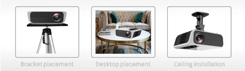 ALSTON T8 Full HD 1080p проектор 4k 5000 люмен кинопроектор видеопроектор HDMI USB AV с подарком