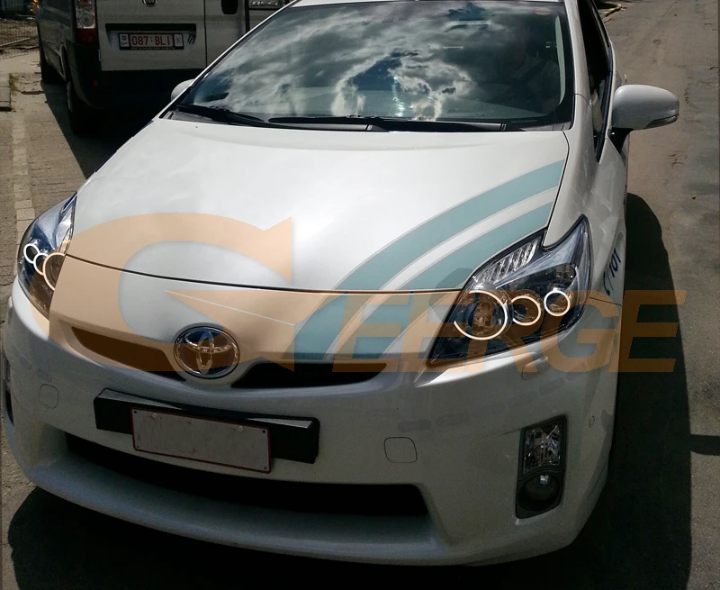 Для Toyota Prius 2010 2011 2012 2013 2014 2015 ксеноновые фары отличные ультра яркие CCFL ангельские
