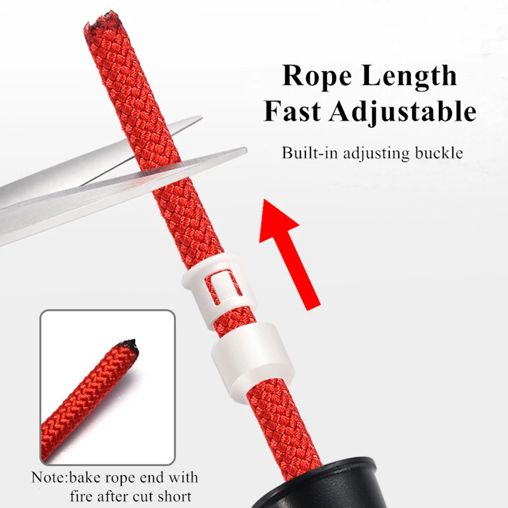 Регулируемая Скакалка Шариковая оплетка из хлопка ручка пеноматериала для