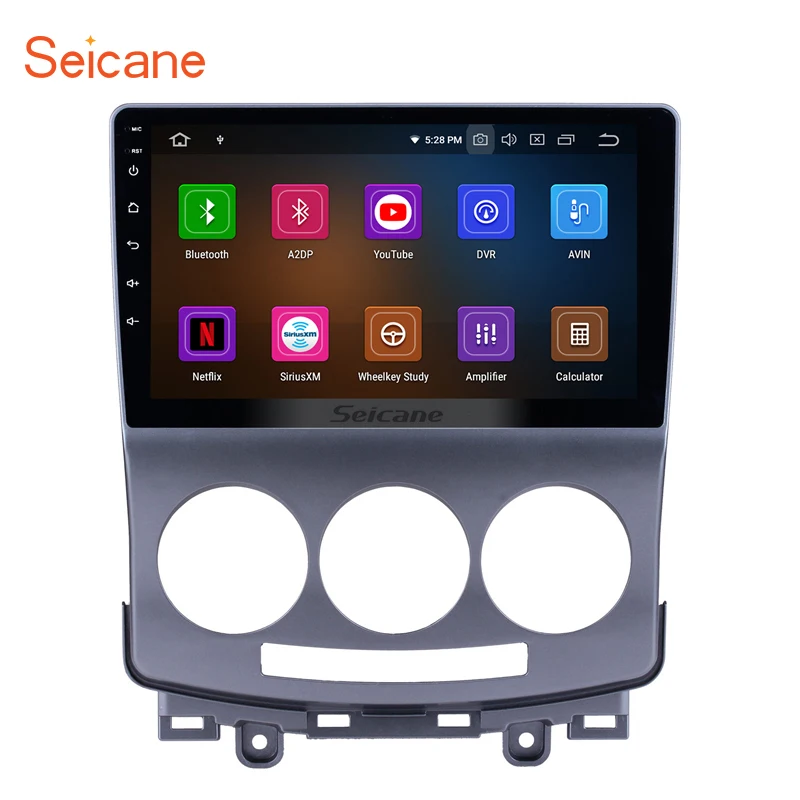 Seicane 9 &quotIPS экран Android 0 8 ядерный DSP автомобильный стерео блок мультимедийный GPS