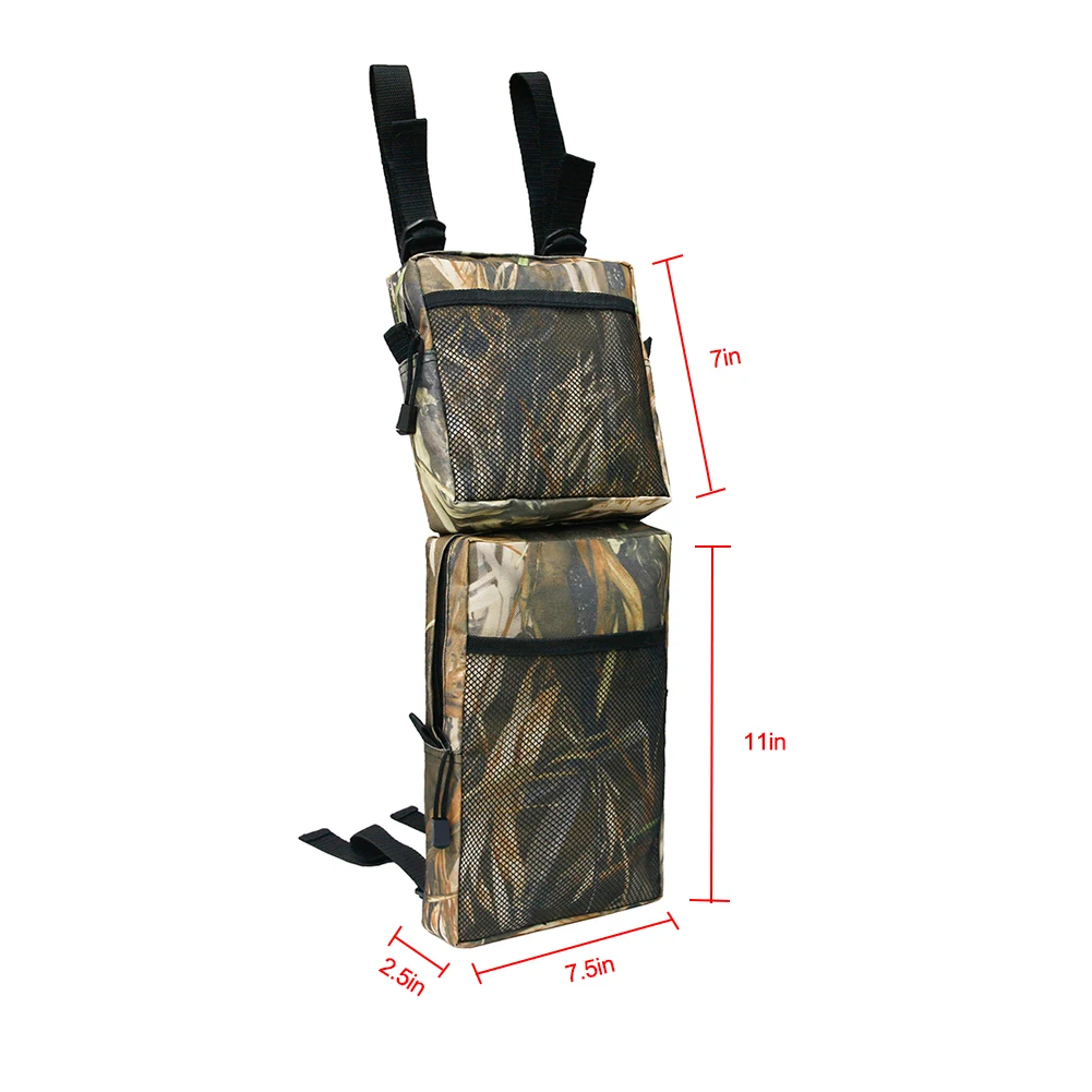 

Universal Motocross Front Fender Bags 2 x 600D Oxford ATV ATV Tank Saddle Bags Cargo Storage Hunting Bag