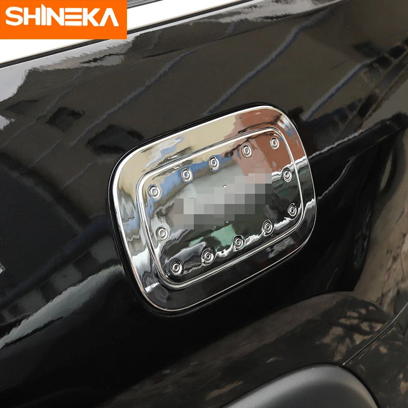 SHINEKA внешний топливный бак Чехлы для Jeep Grand Cherokee 2011+ для крышки топливного бака автомобиля наклейки аксессуары для Jeep Grand Cherokee