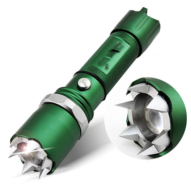 Фонарик для самообороны светодиодный дальний безрадиационный тактический