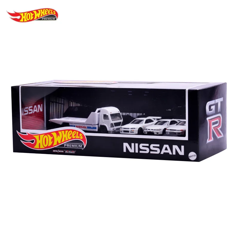 Автомобили Hot Wheels NISSAN GT-R BNR32 BCNR33 BNR34 Retio Rig 1:64 коллекционные наездники литая машина