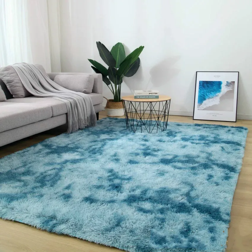 Цветные однотонные коврики утолщенный нескользящий коврик для ванной комнаты