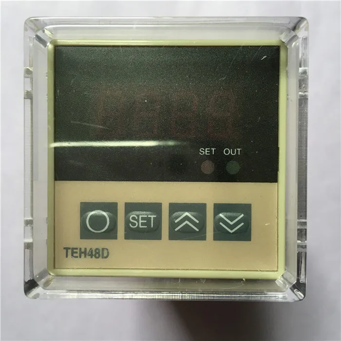 Фото Новый таймер-реле Original New South / Setstar TEH-48D TCH-48D для газовых и электрических духовок, с функцией сигнализации, TEH48D TCH48 99M59S tsz48 220V 10A №2