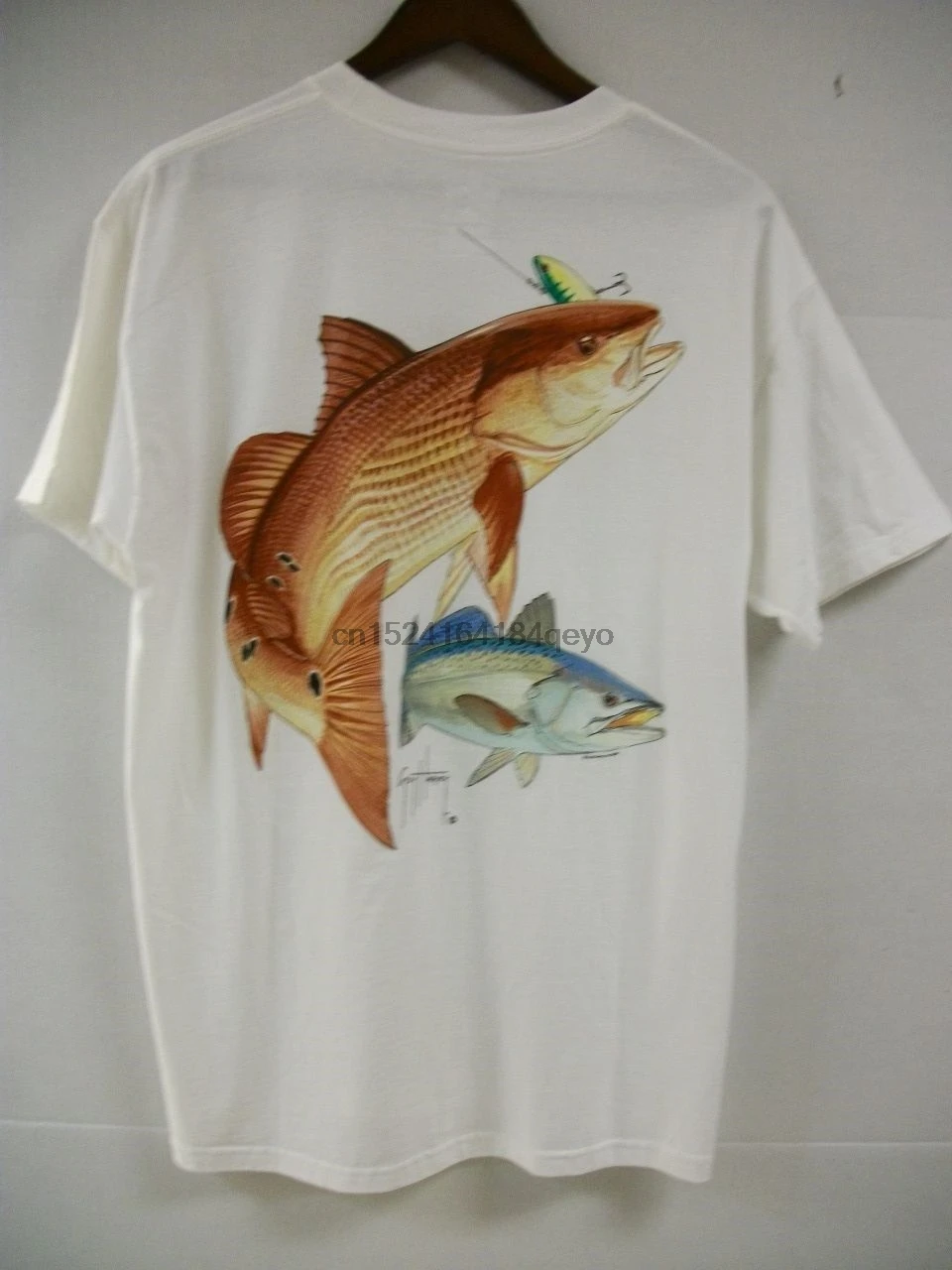 Футболка Guy Harvey Redfishseatrout | Мужская одежда