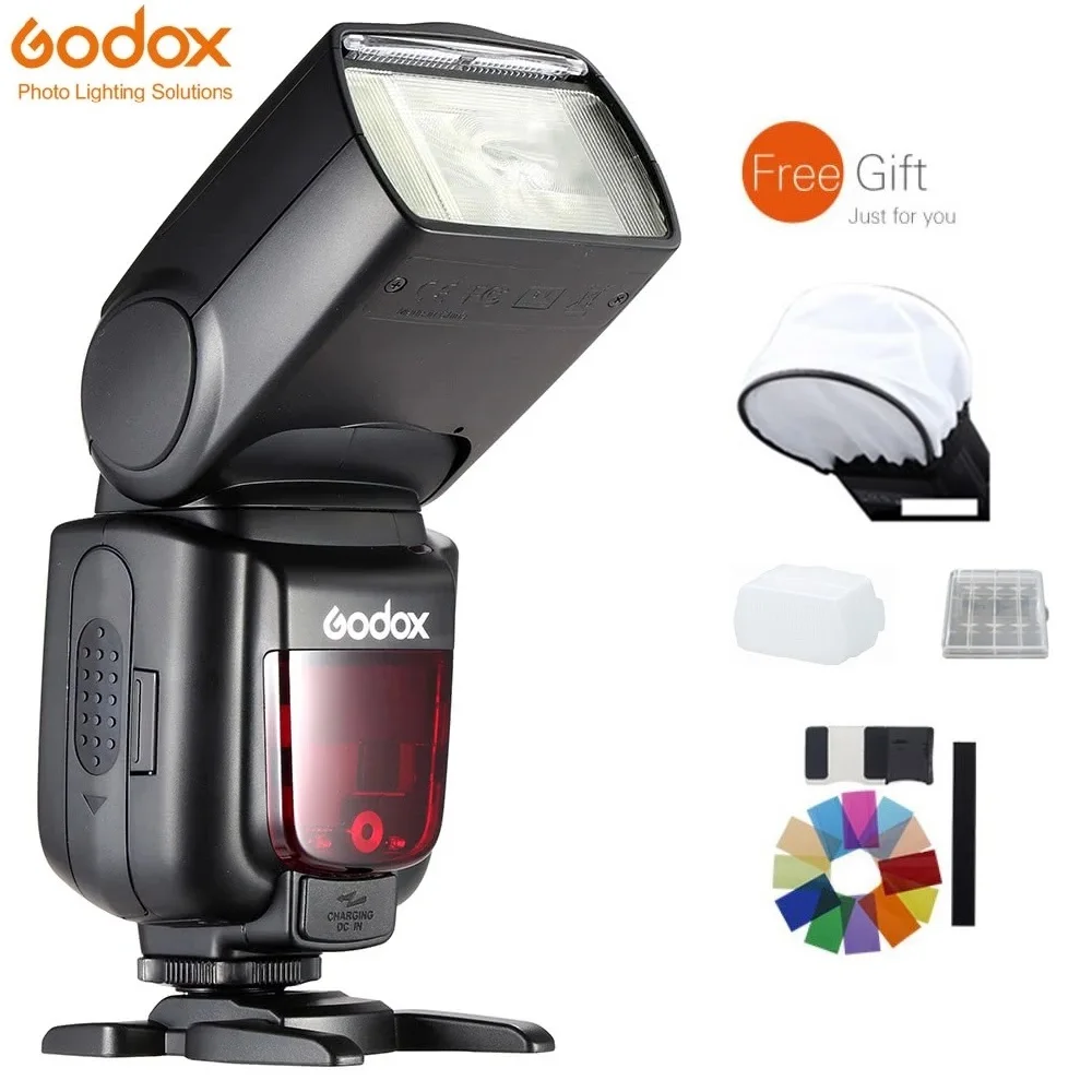 Беспроводная вспышка GODOX TT685N i TTL 2 4G для камеры Nikon D7100 D7000 D5200 D5100 D5000 D3200