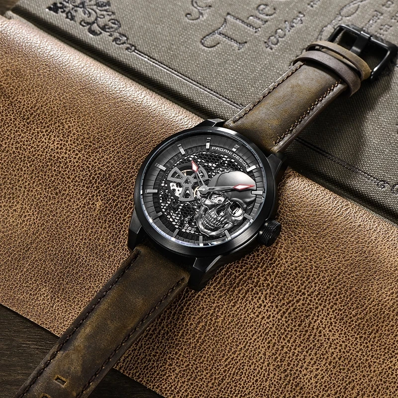 

2021 New PAGANI DESIGN Men's Sports Watch For Men Mechanical Skeleton Tourbillon Brand Luxury Waterproof Clock Man Wrist Watch