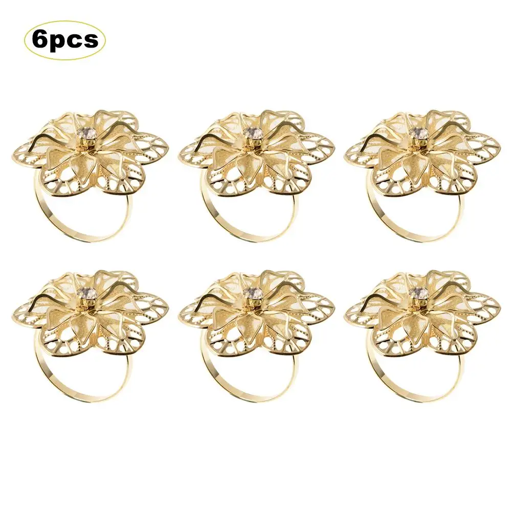 Выдолбленная металлическая для салфеток пряжка кольцо коврик полотенце круг