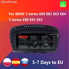 SilverStrong E60 Android радио, автомобильный мультимедийный плеер для BMW 3 5 серии, E60 E61 E63 E64 E90 E91 E92,64 ГБ, CarPlay,CCC CIC,iDrive